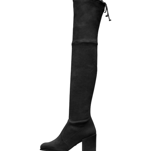 Tieland boot in Black by Stuart Weitzman - Picture 1 of 9